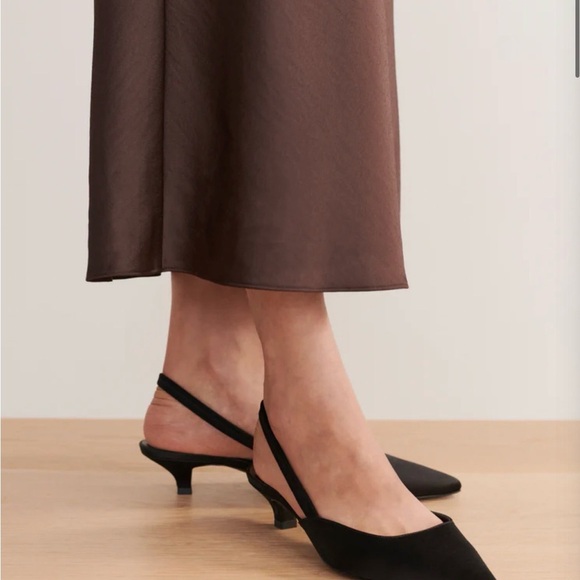 Jenni Kayne satin kitten heels - Picture 2 of 3